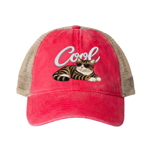 Cool Cat Trucker Hat