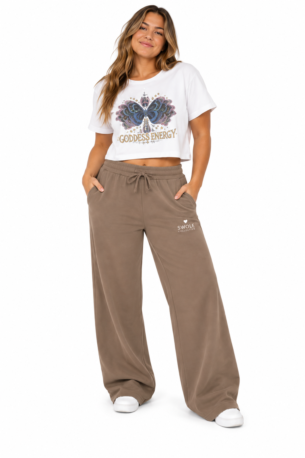 SWOLE Collective Wide-Leg Sweatpants