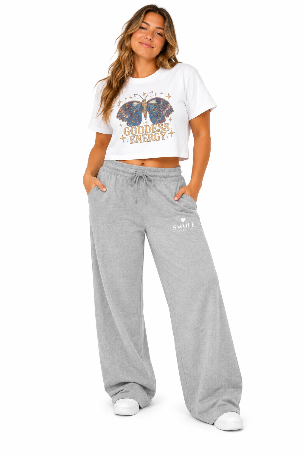 SWOLE Collective Wide-Leg Sweatpants