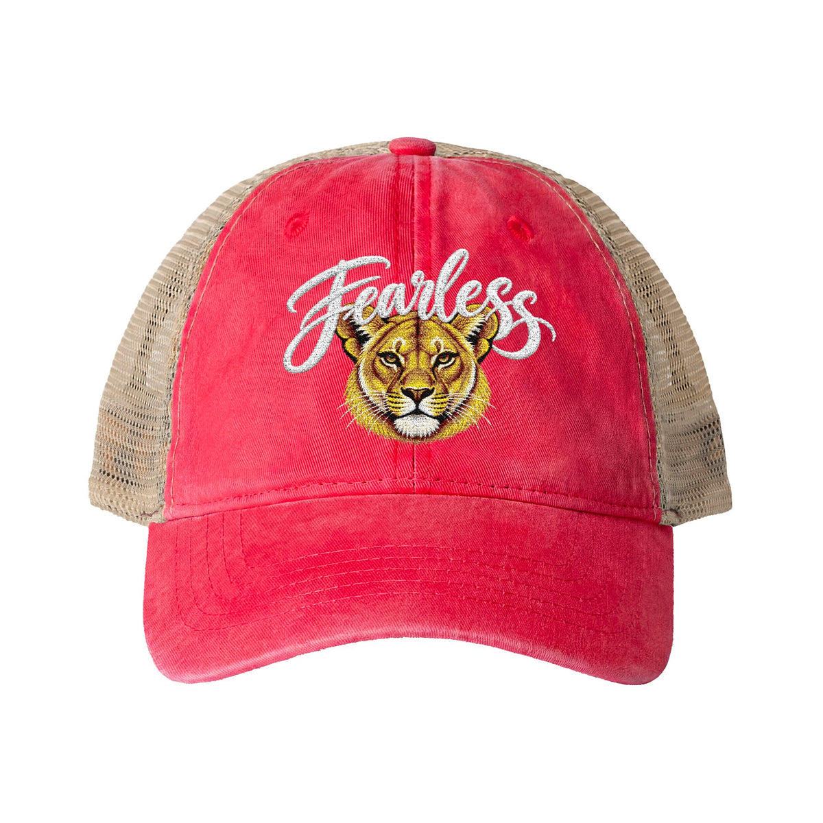 Fearless Lioness Trucker Hat