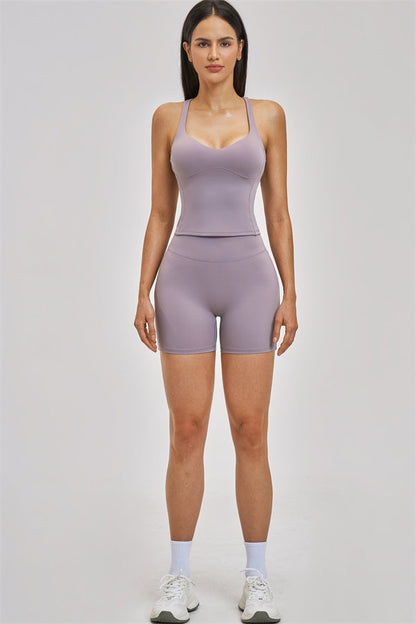 The Zenith Crop Top Shorts 2-Piece Set