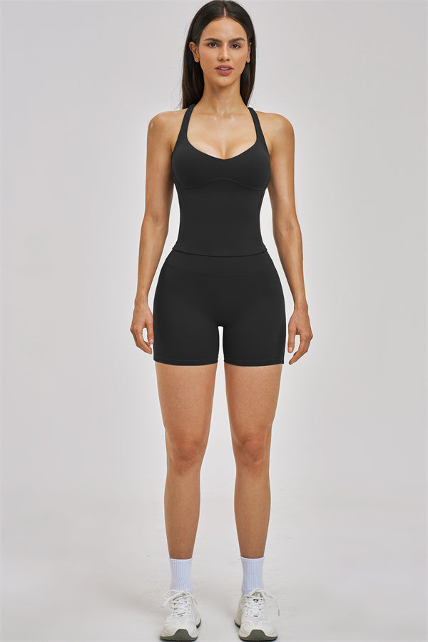 The Zenith Crop Top Shorts 2-Piece Set