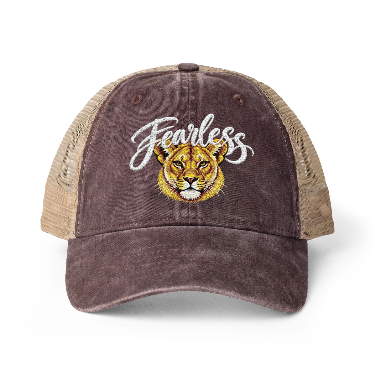 Fearless Lioness Trucker Hat