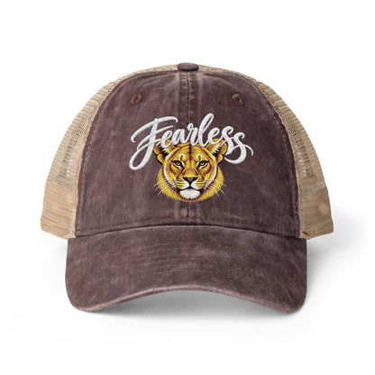 Fearless Lioness Trucker Hat