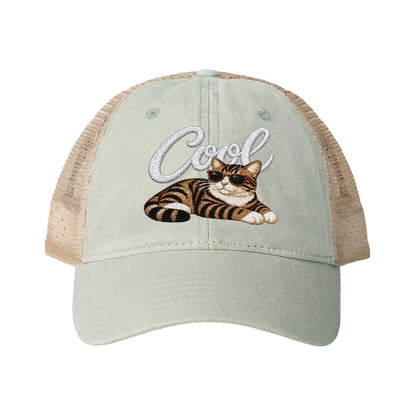 Cool Cat Trucker Hat