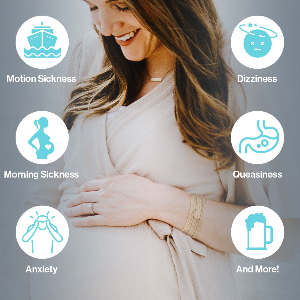Sofia + Mara Nausea & Anxiety Relief Bracelets
