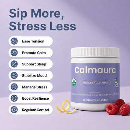 Calmaura Organic Drink Mix with Celtic Sea Salt®