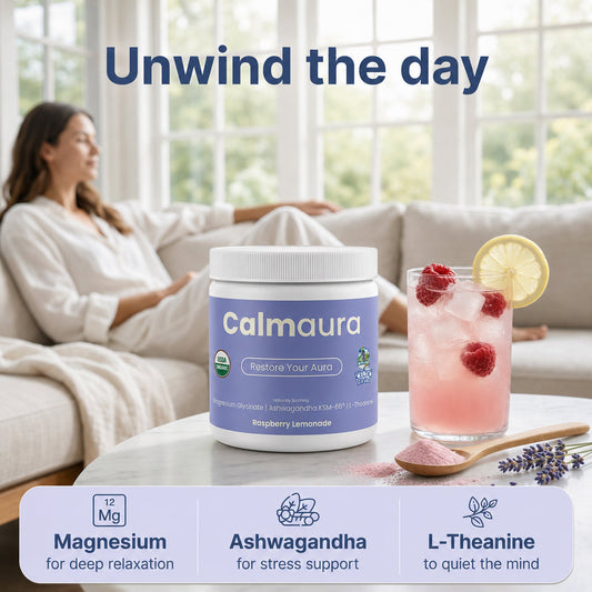 Calmaura Organic Drink Mix with Celtic Sea Salt®