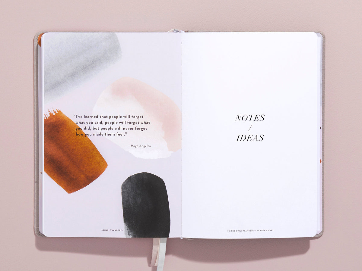 A Good Daily Planner (6-months undated)