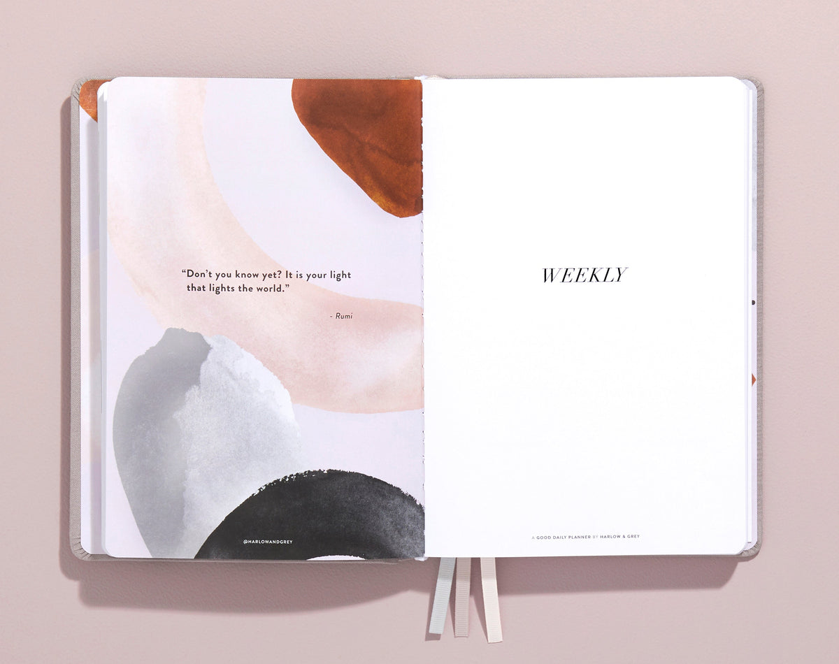 A Good Daily Planner (6-months undated)