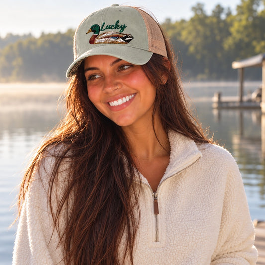 Lucky Duck Trucker Hat